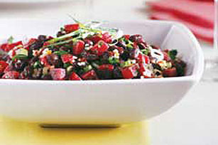 Roasted Beet 'n Bean Salad