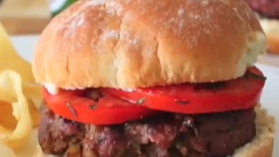 Chef John's Lamb Moussaka Burger 