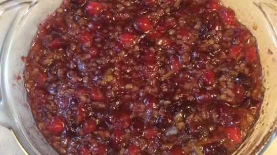 Cranberry Walnut Relish I