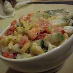 Cucumber and Dill Pasta Salad