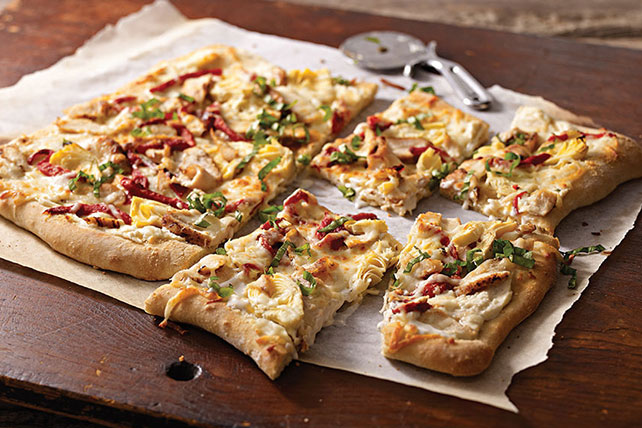 Grilled Chicken Flatbread