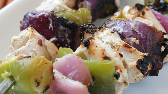 Marinated Greek Chicken Kabobs