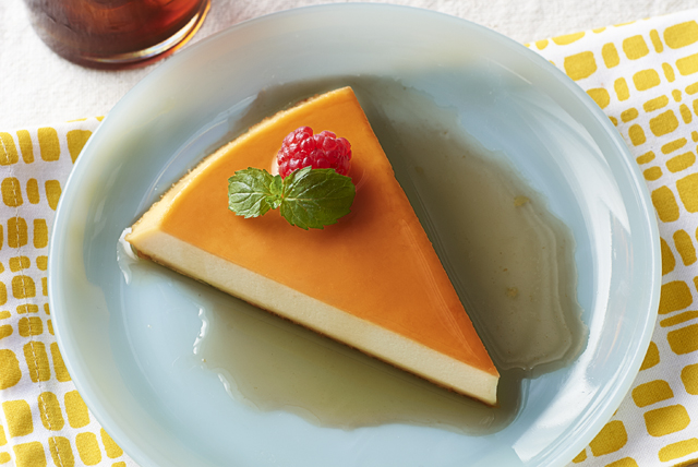 No-Oven Cream Cheese Flan