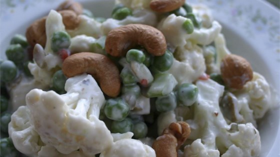 Pea and Cauliflower Salad