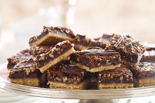 Chocolate-Pecan Pie Bars