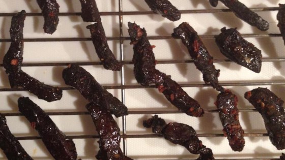 Sweet and Spicy Venison Jerky