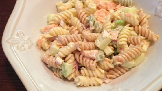 Smoked Salmon Pasta Salad