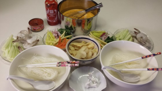 Vietnamese-Style Shrimp Soup