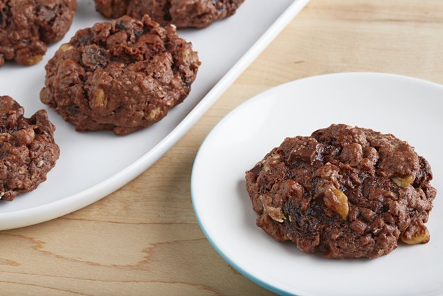 Chocolate Bliss Oatmeal Raisin Cookies