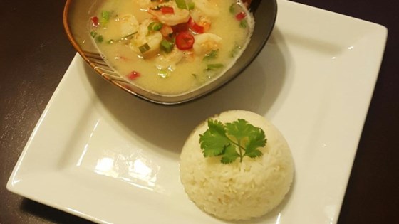 Hot-and-Sour Prawn Soup with Lemon Grass