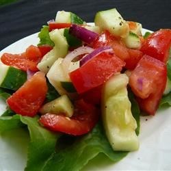 Tomato Cucumber Salad