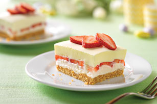 Creamy Layered Lemon Squares