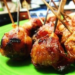 Bacon Wrapped New Potatoes