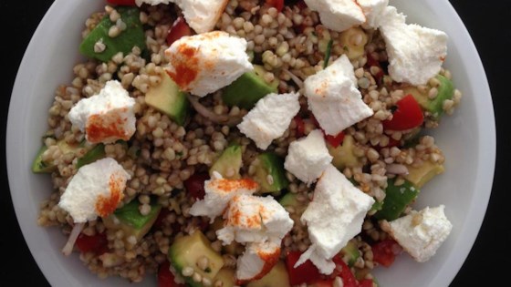 Gluten-Free Buckwheat Avocado Salad