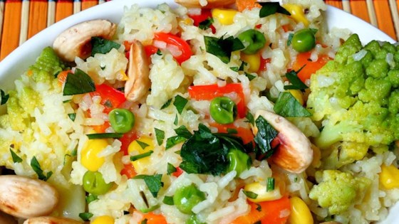 Indian-Style Vegetable Rice