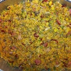 Mama's Cornbread and Sausage Turkey Dressing