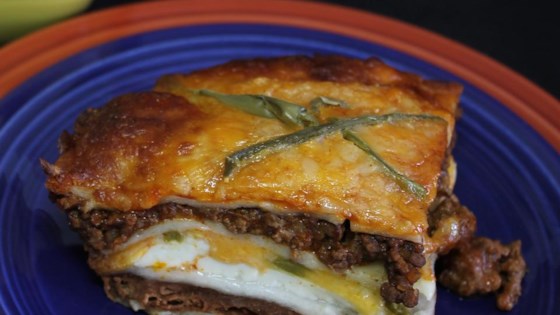 Mexican Lasagna with Cactus