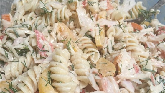 Creamy Crab and Pasta Salad
