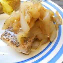 Easy Caramelized Onion Pork Chops