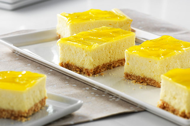 Double-Lemon Cheesecake Bars