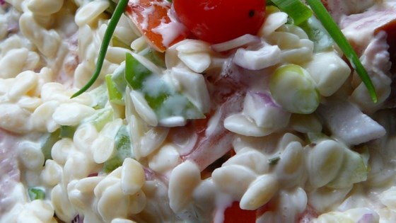 Orzo Ham Salad
