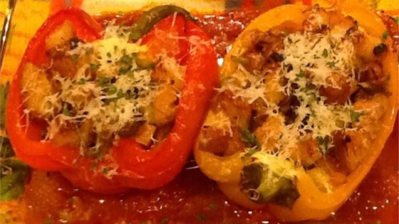 Stuffed Peppers Italian Style