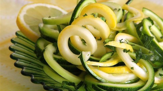 Zucchini Mint Salad