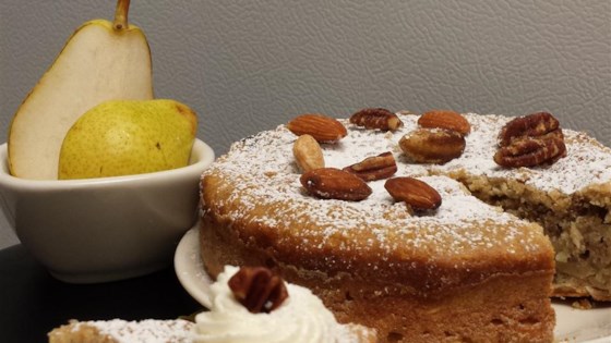 Fabulously Sweet Pear Cake