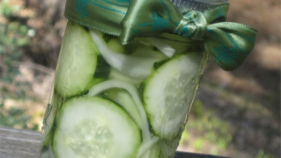 Mona's Easy Refrigerator Pickles