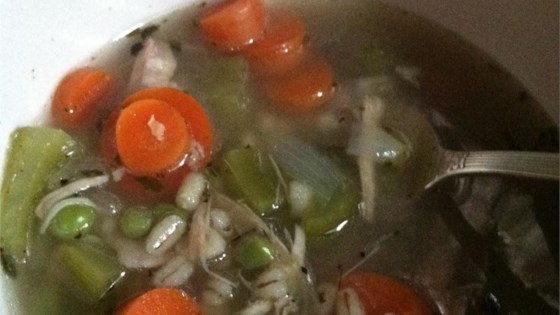 Hearty Barley Turkey Soup