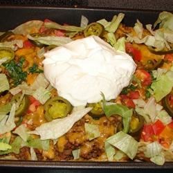 Turkey Nacho Bake