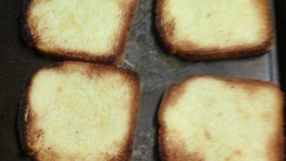 Emergency Garlic Bread