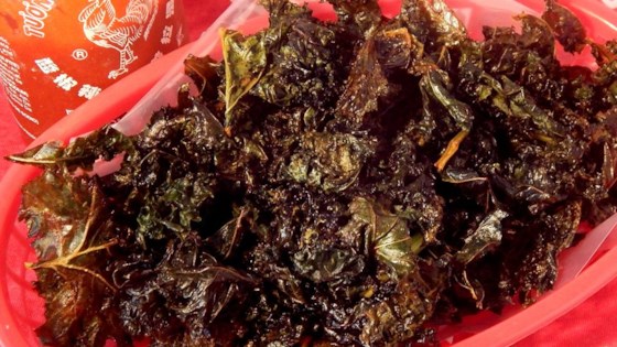 Sriracha-Lime Kale Chips