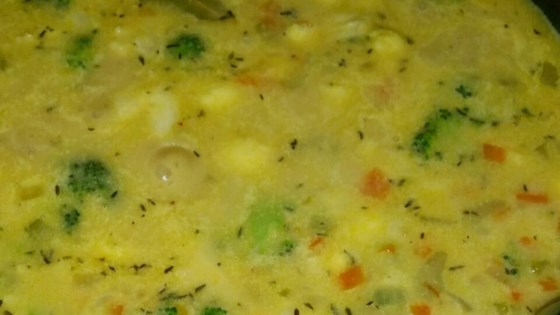 Cheesy Vegetable Chowder 