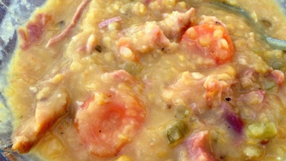 Canadian Yellow Split Pea Soup with Ham