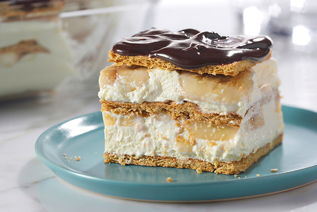 No-Bake Banana Éclair 'Cake'